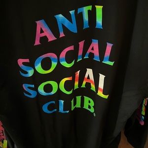 Undefeated x Anti Social Club - Hot In Here Hoodie - Black - Men’s